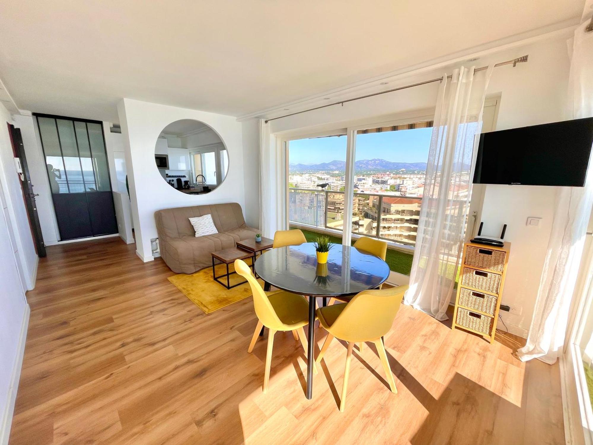 Frejus Plage - T2 -Vue Mer Feerique Extérieur photo