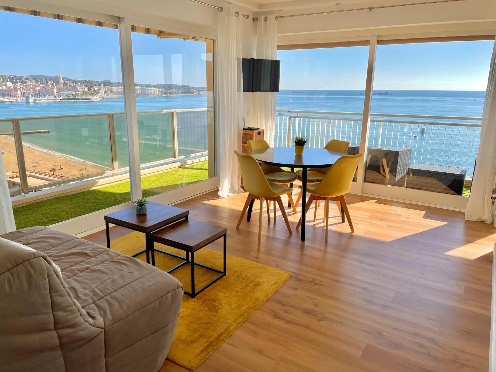 Appartement Frejus Plage - T2 -Vue Mer Feerique Extérieur photo